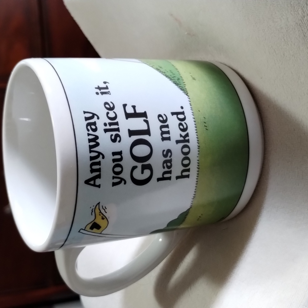 Vintage 1992 Abby Press Golf Coffee Mug